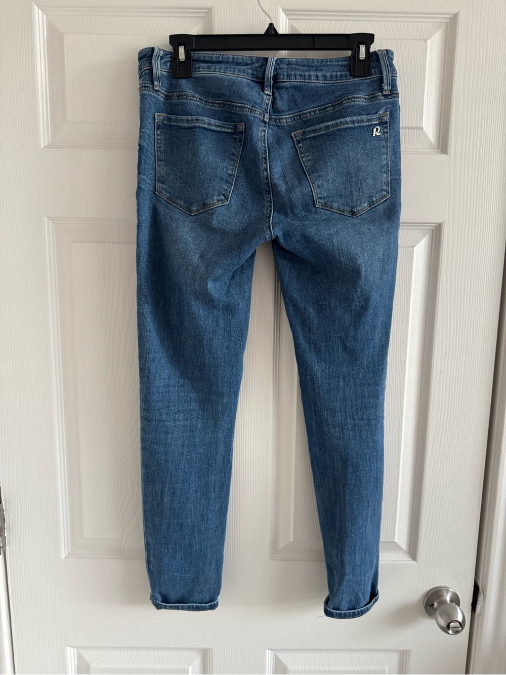 A2 Jeans - Skinny Distressed Women's Blue Jeans - Picture 5 of 8